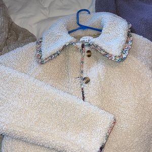 Sherpa never been worn jacket